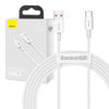 Baseus Superior Series Cable USB to USB-C, 66W, 2m (white)
