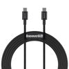 Baseus Superior Series Cable USB-C to USB-C, 100W, 1m (black)