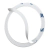Baseus Halo Magnetic Ring for phones, , MagSafe (Silver)