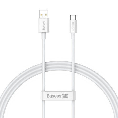 Baseus Superior Series Cable USB to USB-C, 65W, PD, 1m (white)