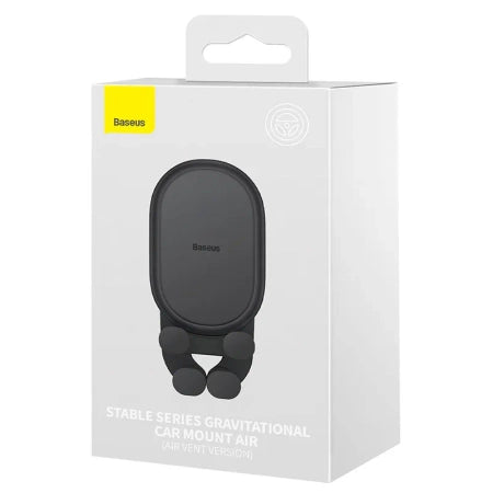 Baseus Stable Gravitational Car Phone Holder to Ventilation Grid (black)