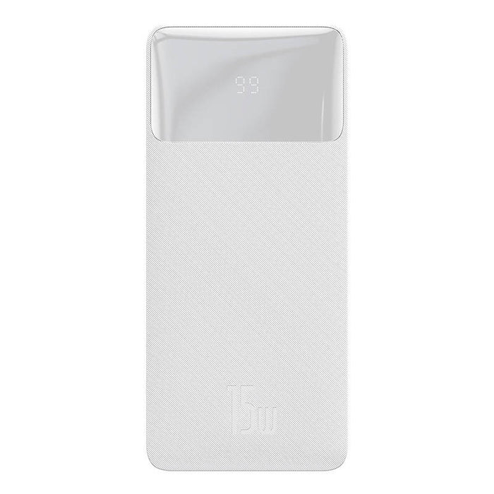 Powerbank Baseus Bipow 30000mAh, 15W (white)