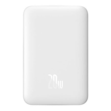 Powerbank Baseus Magnetic, 10000mAh, USB-C 20W, MagSafe (white)