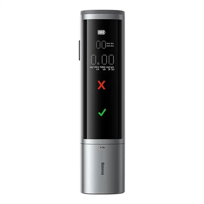 Electronic Breathalyzer Baseus SafeJourney Pro (Grey)