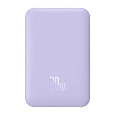 Powerbank Baseus Magnetic Mini 10000mAh, USB-C  20W MagSafe (purple)