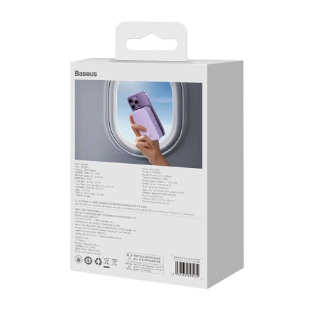 Powerbank Baseus Magnetic Mini 20000mAh, USB-C  20W MagSafe (purple)