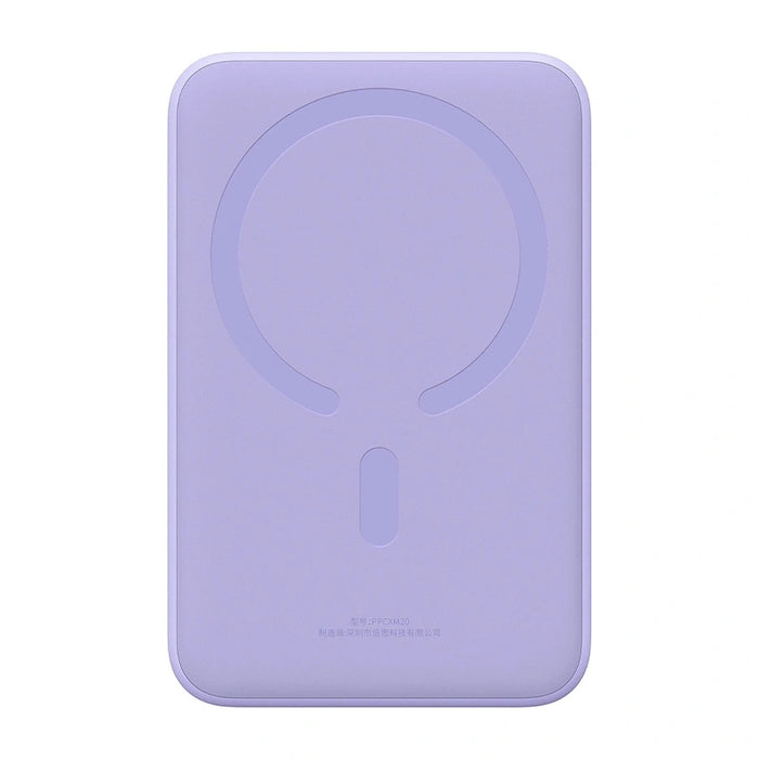 Powerbank Baseus Magnetic Mini 20000mAh, USB-C  20W MagSafe (purple)