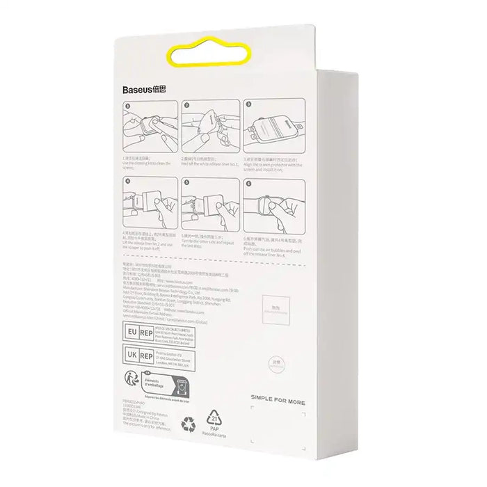 Baseus 40mm Protective Film for AP Watch 4/5/6/SE/SE 2, Clear