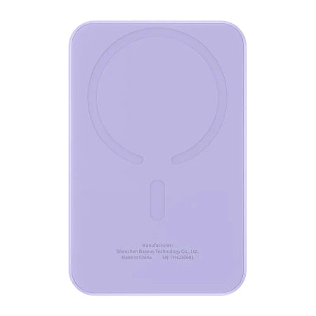 Magnetic Mini Powerbank Baseus 5000mAh 20W (purple)