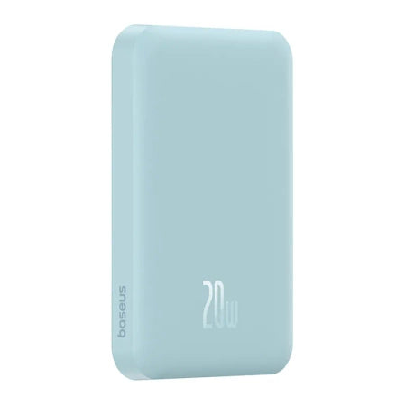 Magnetic Mini Powerbank Baseus 5000mAh, USB-C 20W (blue)