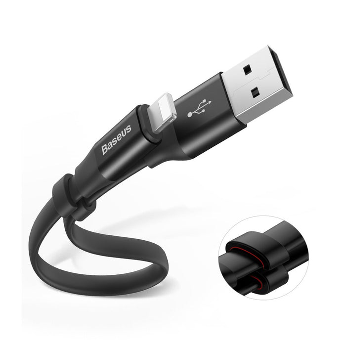 Baseus Nimble USB-A / Lightning 2A cable 0.23 m - black