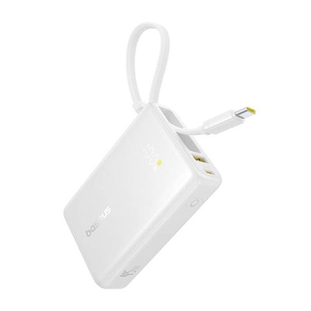 Powerbank Baseus PicoGo Digital Display 10000mAh 45W (biały)