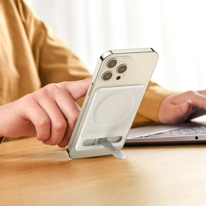 Baseus folding stand with magnetic holder white (LUXZ010002)
