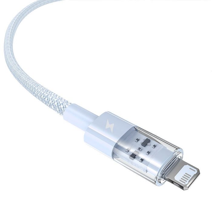 Baseus Gem USB to IP 2.4A fast charging cable 2 m Blue