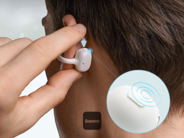 Baseus Bowie MC1 Headphones C-shaped design white