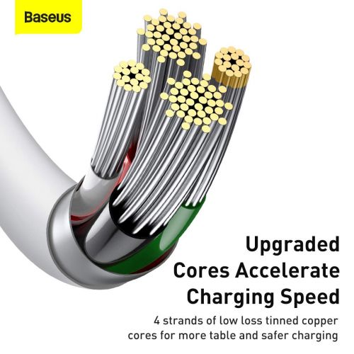 Baseus Superior Series Cable USB to iP 2.4A 2m (white)