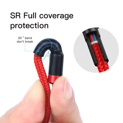 Baseus Cafule Cable USB-C PD 2.0 QC 3.0 60W 1m (Red)