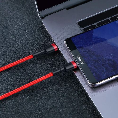 Baseus Cafule Cable USB-C PD 2.0 QC 3.0 60W 1m (Red)