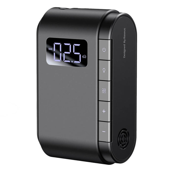 Baseus Car Tire Compressor 4000 mAh Battery, Black