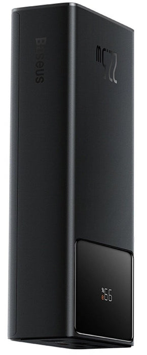 Baseus EnerFill FP41 30000mAh 22.5W Power Bank with Baseus Simple USB-A - USB-C 3A 30cm Cable - Black