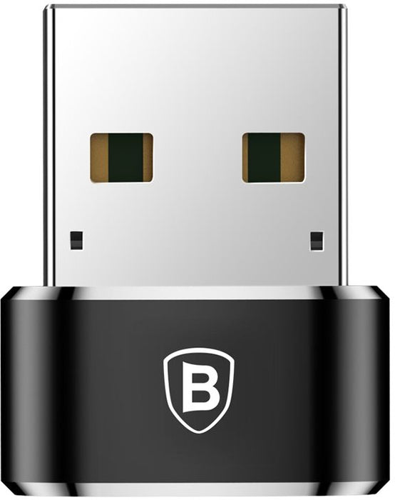 Baseus USB-C to USB-A adapter 3A (Black)