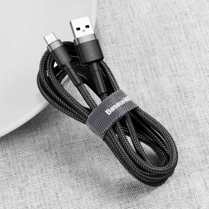 Baseus Cafule cable USB-C 3A 1m (Gray+Black)