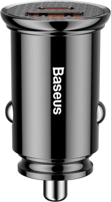 Car Charger Baseus Circular PD QC4.0+ 5A 30W (czarna)