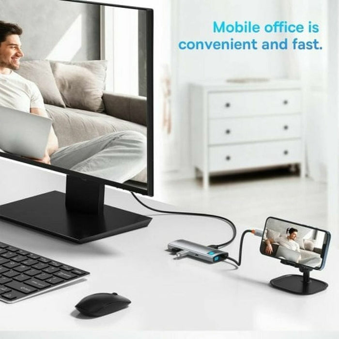 Baseus Hub Adapter 7in1 USB-C to 2x USB 3.0 + HDMI + USB-C PD