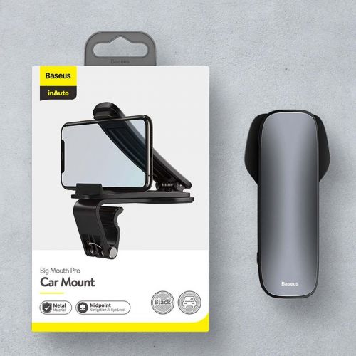 Baseus Big Mouth Pro car holder (black)