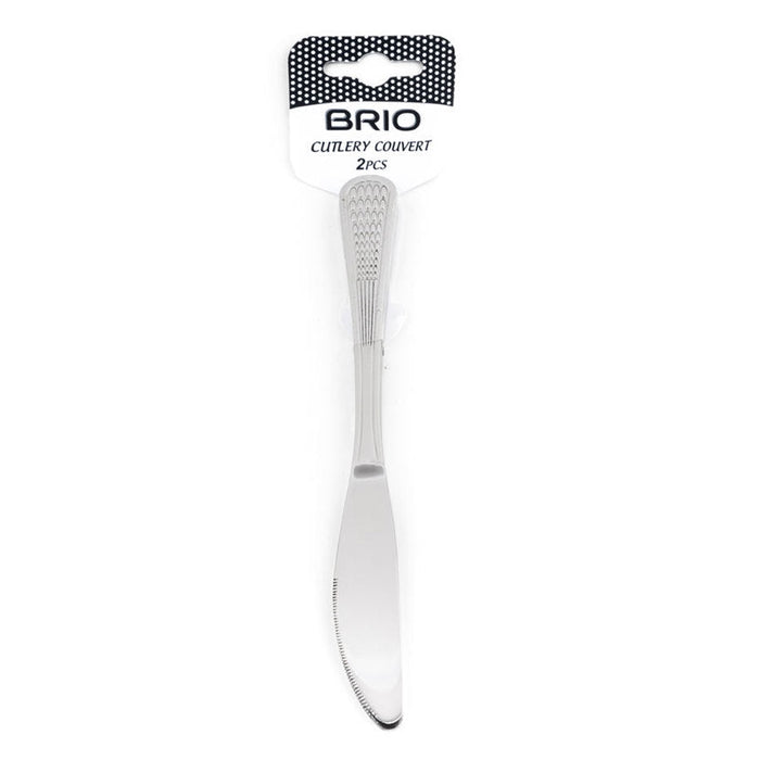 BASIC FOOD KNIFE 2 PCS.PL BRIO - Аксесоари за сервиране и прибори за хранене<<<Домашни потреби<<<Кухня<<<Praktiker