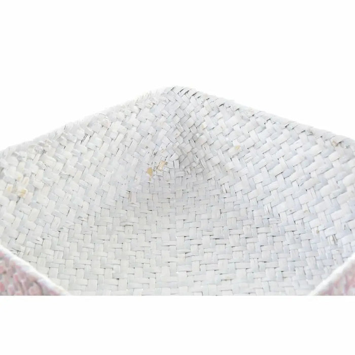 Basket set DKD Home Decor Natural Fibre Mediterranean Boho 26 x 26 x 9 cm 8,5 cm - Баня<<<Дом
