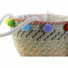 Basket set DKD Home Decor Pompoms Boho 57 x 45 x 42,5 cm - Аксесоари и кранчета<<<Баня<<<Дом Градина<<<BigBuy