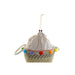 Basket set DKD Home Decor Pompoms Boho 57 x 45 x 42,5 cm - Аксесоари и кранчета<<<Баня<<<Дом Градина<<<BigBuy