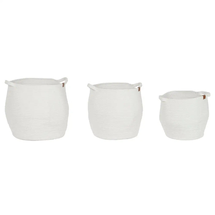 Basket set Home ESPRIT Modern 34 x 34 x 34 cm - Баня<<<Дом Градина<<<BigBuy&&&Аксесоари и кранчета<<<Баня<<<Дом