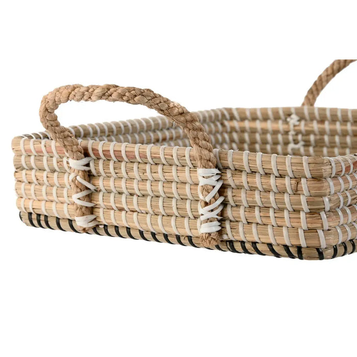 Basket set Home ESPRIT Natural Fibre Natural Urban 41 x 32 x 16 cm - Баня<<<Дом Градина<<<BigBuy&&&Аксесоари и