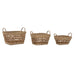 Basket set Home ESPRIT Seagrass Tropical 45 x 35 x 35 cm - Баня<<<Дом Градина<<<BigBuy&&&Аксесоари и