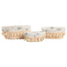 Basket set Home ESPRIT wicker 29 x 22 x 12 cm - Баня<<<Дом Градина<<<BigBuy&&&Аксесоари и кранчета<<<Баня<<<Дом