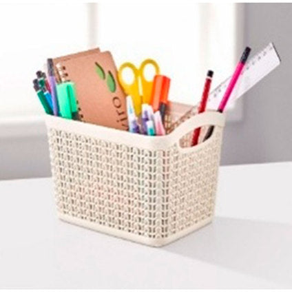 BASKET TYPE WICKER 3.3L 21 X 16 X 13.8 CM UCSAN - Продукти за съхранение и организация на дрехи<<<Домашни