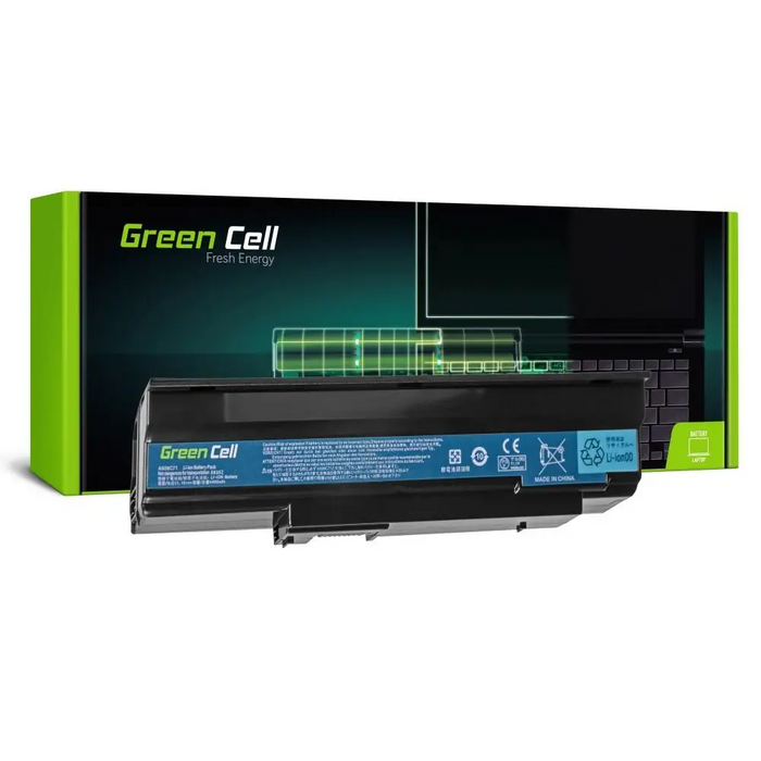 Батерия за лаптоп GREEN CELL Acer Acer Extensa 5235 5635 5635Z 5635G 5635ZG eMachines E528 E728 11.1V 4400mAh - Батерии