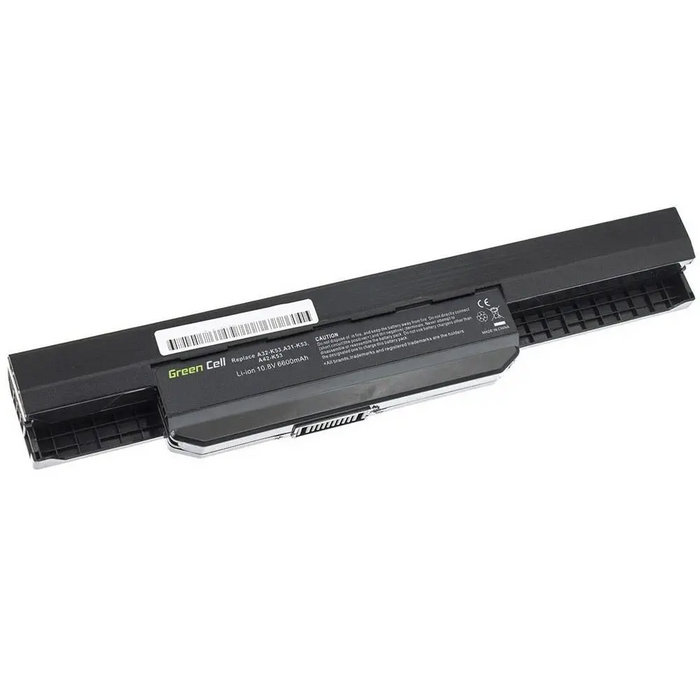 Батерия за лаптоп GREEN CELL Asus K53 K53E K53S K53SV X53 X53S X53U X54 X54C X54H 11.1V 6600mAh - Батерии за