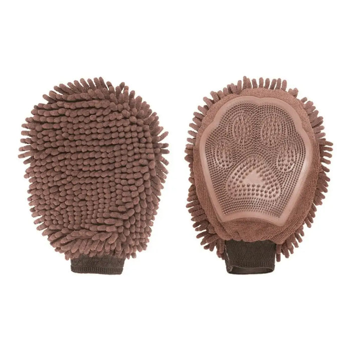 Bath Mitten Dog Gone Smart Brown (25 x 18 cm) - Домашни Животни<<<Дом Градина<<<BigBuy&&&Здраве и хигиена<<<Домашни