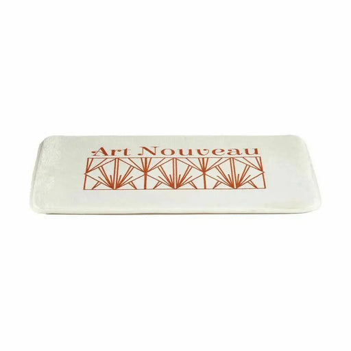 Bath rug Berilo Art Nouveau White Bronze PVC 40 x 1,5 x 60 cm (12 Units) - Баня<<<Дом Градина<<<BigBuy&&&Завеси и