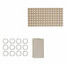 Bath Set Berilo Beige PVC Polyethylene EVA 28,5 x 43 x 6 cm (12 Units) - Баня<<<Дом Градина<<<BigBuy&&&Аксесоари и