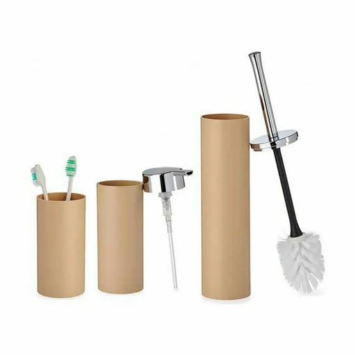 Bath Set Berilo Brown Plastic 16,5 x 8 x 32,5 cm (8 Units) - Баня<<<Дом Градина<<<BigBuy&&&Аксесоари и