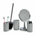 Bath Set Berilo Grey polypropylene 16,5 x 29,5 x 17 cm 4 Pieces (6 Units) - Баня<<<Дом Градина<<<BigBuy&&&Аксесоари и