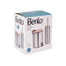 Bath Set Berilo Silver Bamboo Stainless steel polypropylene 25 x 28 x 20 cm 28,5 x 28 x 18 cm 2 Pieces (6 Units)