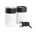 Bath Set DKD Home Decor White Black White/Black Metal Resin Modern 7,2 x 7,2 x 16,4 cm - Баня<<<Дом