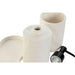 Bath Set Home ESPRIT White ABS Dolomite 17,5 x 9,5 x 18 cm 3 Pieces - Баня<<<Дом Градина<<<BigBuy&&&Аксесоари и