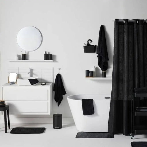 Bath Set TODAY HOY Black Plastic Modern (6 Units) - Баня<<<Дом Градина<<<BigBuy&&&Аксесоари и кранчета<<<Баня<<<Дом
