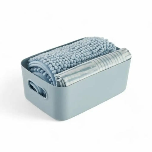 Bath Set TODAY HOY Blue Plastic 3 Pieces - Баня<<<Дом Градина<<<BigBuy&&&Аксесоари и кранчета<<<Баня<<<Дом